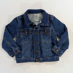 baby B'gosh Denim Jacket Blue 24M Unisex Long Sleeve Button Casual Outerwear